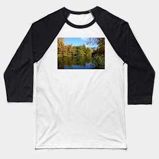 Reflections in the pond Baseball T-Shirt